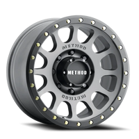 Method NV MR305 18x9 +18 8x170mm 130.81mm Titanium Matte Black Lip-Wheels-Method-