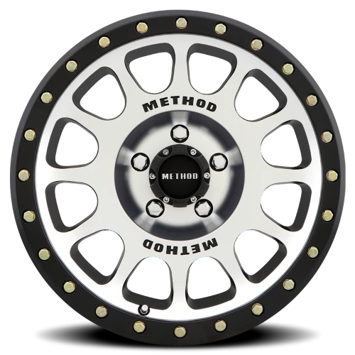 Method NV MR305 18x9 +25 5x150mm 116.5mm Black Machined Face-Black Street Loc-Wheels-Method-