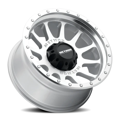 Method NV MR605 20x10 -24 8x170mm 125mm Machined Silver Clear Coat-Wheels-Method-