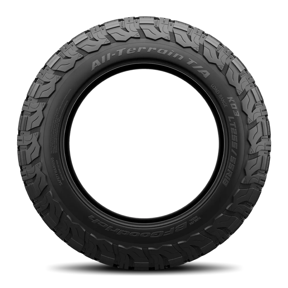 Bfgoodrich ALL-Terrain T/A KO3 Tires LT255/55R18 D ALL Terrain T/A K03(66400)