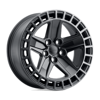 Redbourne Wheels ALSTON -  Matte Black W/ Machined Dark Tint Lip