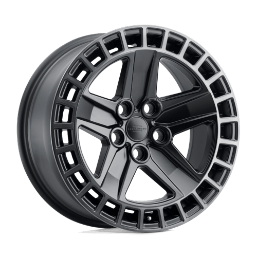 Redbourne Wheels ALSTON -  Matte Black W/ Machined Dark Tint Lip