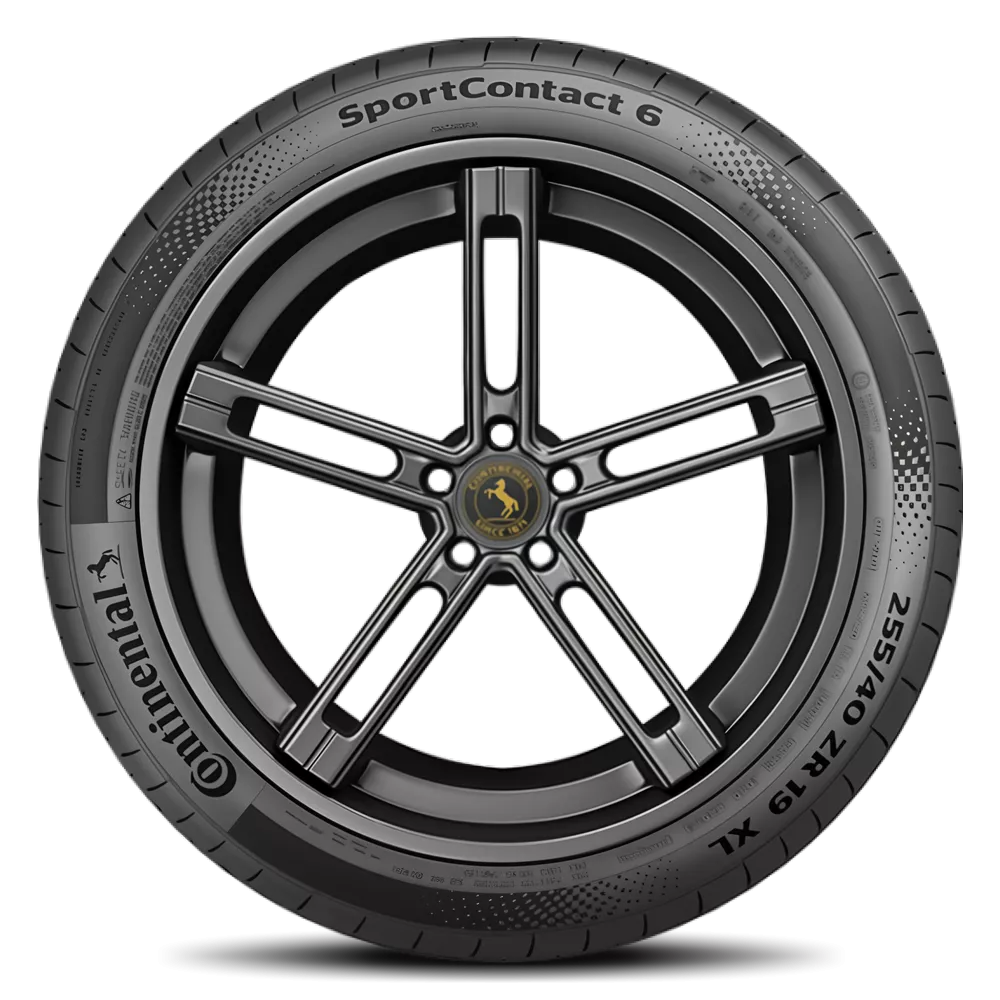 Continental Sportcontact 6 Tires 265/35ZR19 XL FR  Sil RO1(03583480000)