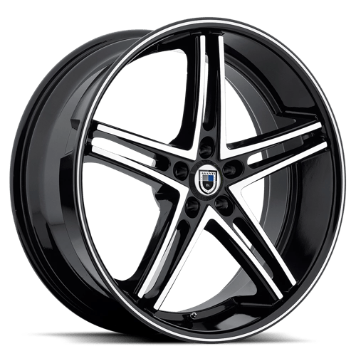 Asanti Wheels ABL-7 - Machined Face W/ Black Lip - Wheel Warehouse