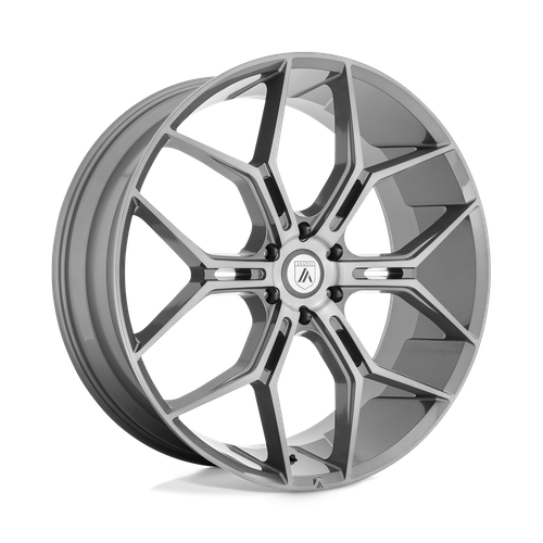 <b>Asanti Wheels</b> ABL-38 MONARCH TRUCK -<br> Titanium Brushed
