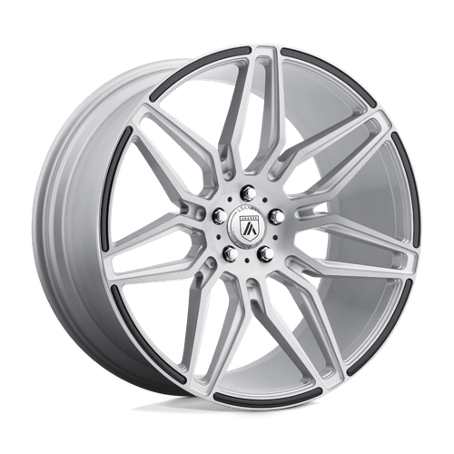 Asanti Wheels ABL-11 SIRIUS - Brushed Silver W/ Carbon Fiber Inserts - Wheel Warehouse