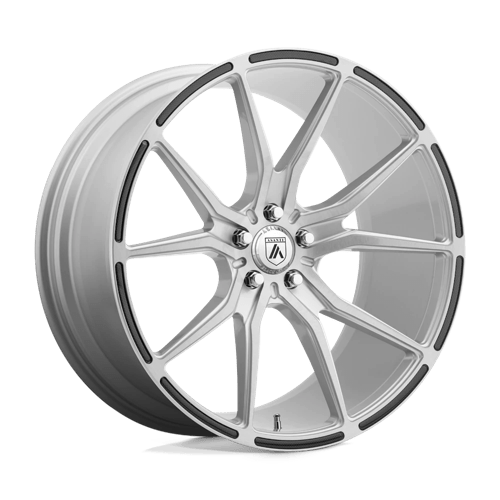 Asanti Wheels ABL-13 VEGA - Brushed Silver W/ Carbon Fiber Inserts - Wheel Warehouse
