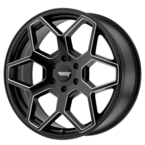 American Racing Wheels AR916 - Gloss Black Milled - Wheel Warehouse