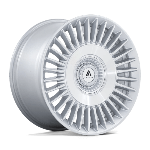 Asanti Wheels ABL-40 TIARA - Gloss Silver Bright Mach Face - Wheel Warehouse