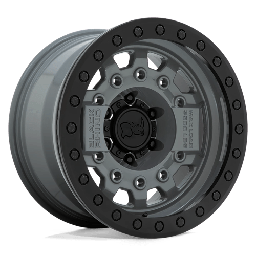 Black Rhino Wheels AVENGER BEADLOCK - Battleship Gray W/ Black Hardware - Wheel Warehouse