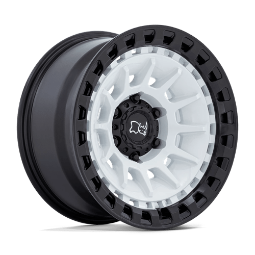 Black Rhino Wheels BARRAGE - Gloss White On Matte Black - Wheel Warehouse