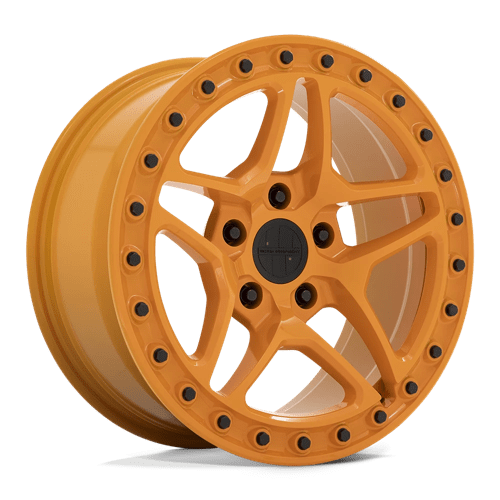 Victor Equipment Wheels BERG - Gloss Orange W/ Black Bolts - Wheel Warehouse