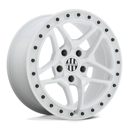 Victor Equipment Wheels BERG - Gloss White W/ Black Bolts - Wheel Warehouse