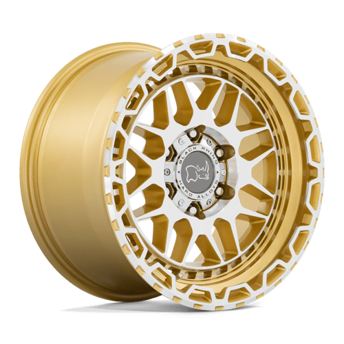 Black Rhino Wheels HOLCOMB - Gloss Gold W/ Mirror Cut Face - Wheel Warehouse