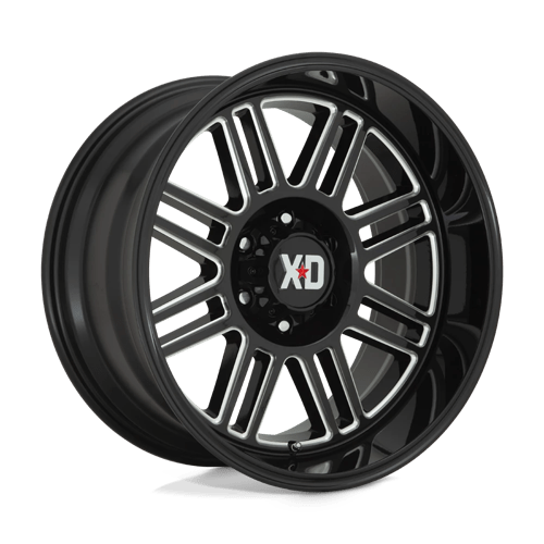 XD Wheels XD850 CAGE - Gloss Black Milled - Wheel Warehouse