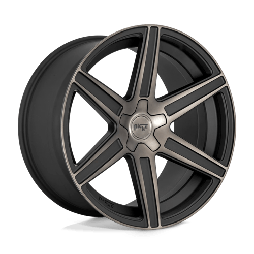 Niche Wheels M236 CARINA - Matte Machined Double Dark Tint - Wheel Warehouse