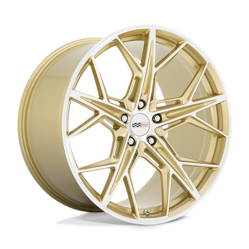 Cray Wheels HAMMERHEAD - Gloss Gold W/ Mirror Cut Face - Wheel Warehouse