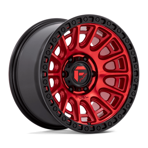 Fuel Wheels D834 CYCLE - Candy Red W/ Black Ring - Wheel Warehouse