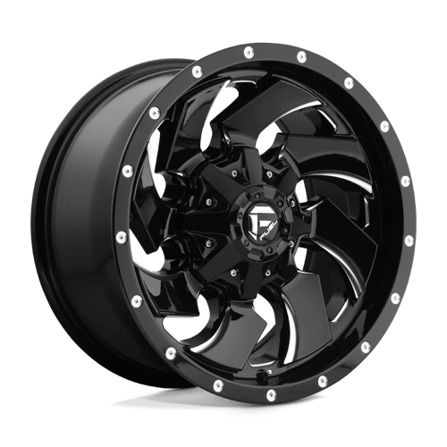 Fuel Wheels D574 CLEAVER - Gloss Black Milled - Wheel Warehouse