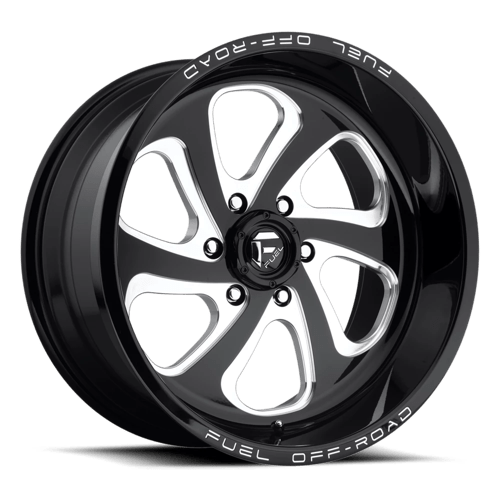 Fuel Wheels D587 FLOW - Gloss Black Milled - Wheel Warehouse