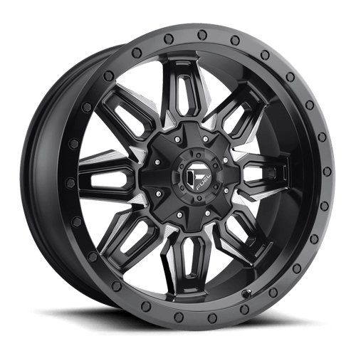 Fuel Wheels D591 NEUTRON - Matte Black Milled - Wheel Warehouse