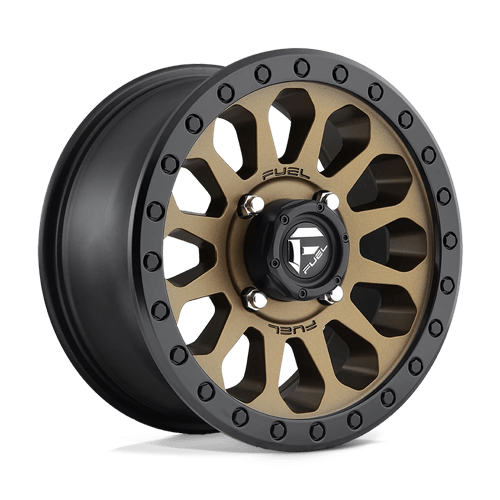 Fuel Wheels D600 VECTOR UTV - Matte Bronze Black Bead Ring - Wheel Warehouse