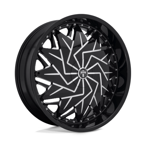 <b>DUB Wheels</b> S231 DAZR -<br> Gloss Black Milled
