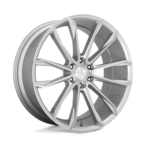 DUB Wheels S248 CLOUT - Gloss Silver Brushed - Wheel Warehouse