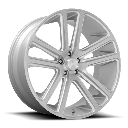 DUB Wheels S257 FLEX - Gloss Silver Brushed Face - Wheel Warehouse
