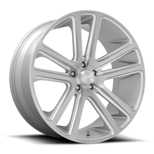 <b>DUB Wheels</b> S257 FLEX -<br> Gloss Silver Brushed Face