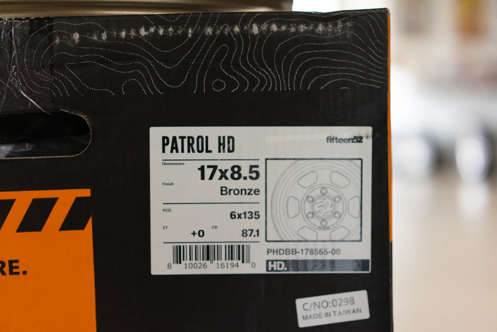 Fifteen52 Patrol HD  - Matte Bronze [ In Stock ] - Wheel Warehouse