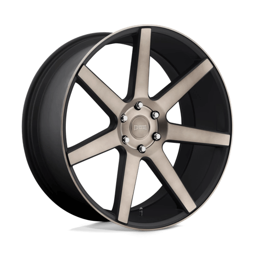 <b>DUB Wheels</b> S127 FUTURE -<br> Matte Black Double Dark Tint