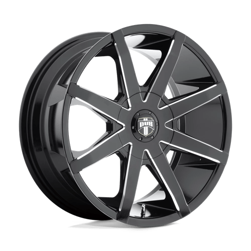 DUB Wheels S109 PUSH - Gloss Black Milled - Wheel Warehouse
