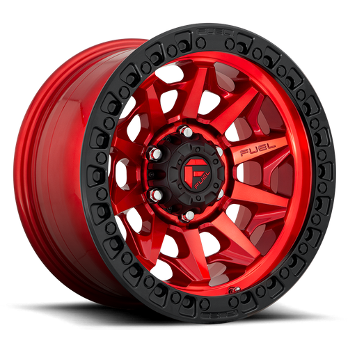 Fuel Wheels D113 COVERT BEADLOCK - Candy Red | Wheel Warehouse