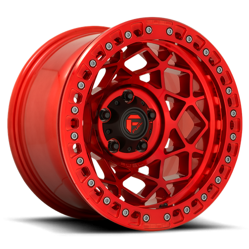 <b>Fuel Wheels</b> D121 UNIT BEADLOCK -<br> Candy Red
