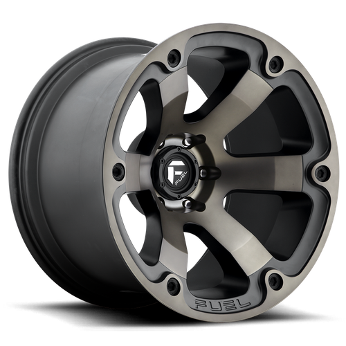 <b>Fuel Wheels</b> D564 BEAST -<br> Matte Black Double Dark Tint