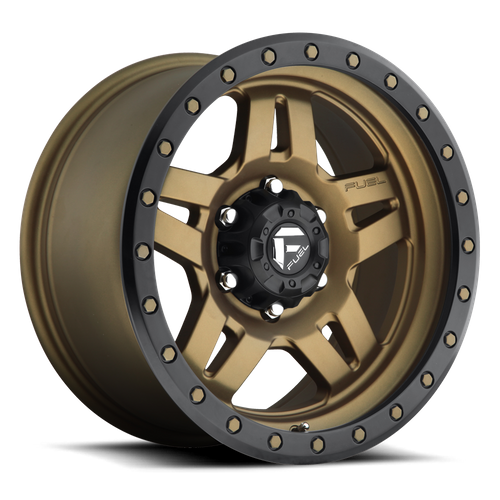 Fuel Wheels D583 ANZA - Matte Bronze Black Bead Ring - Wheel Warehouse