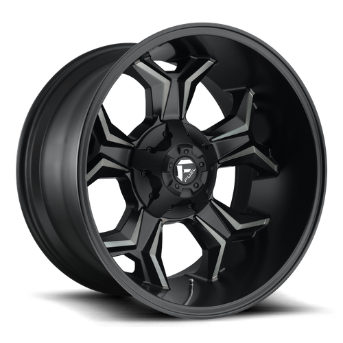 Fuel Wheels D605 AVENGER - Matte Black Double Dark Tint - Wheel Warehouse