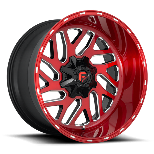 Fuel Wheels D691 TRITON - Candy Red Milled - Wheel Warehouse