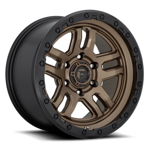 Fuel Wheels D702 AMMO - Matte Bronze Black Bead Ring - Wheel Warehouse