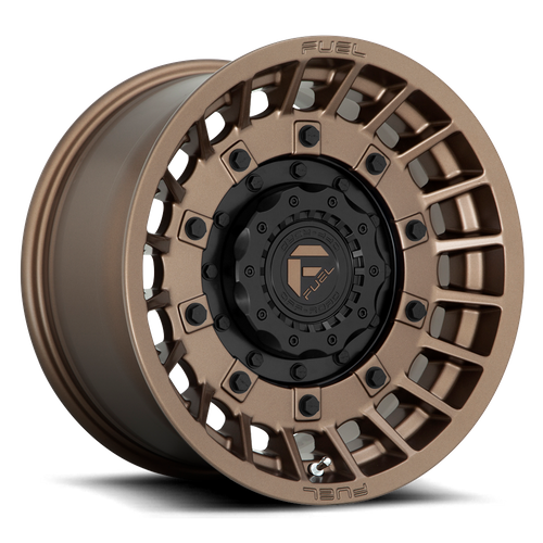 <b>Fuel Wheels</b> D725 MILITIA -<br> Matte Bronze & Black