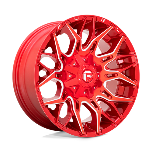 Fuel Wheels D771 TWITCH - Candy Red Milled - Wheel Warehouse