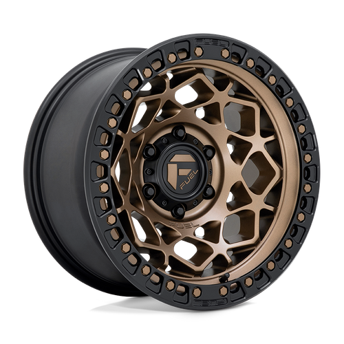 <b>Fuel Wheels</b> D785 UNIT -<br> Bronze W/ Matte Black Ring