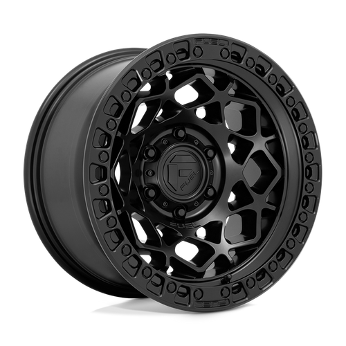 Fuel Wheels D786 UNIT - Matte Black W/ Matte Black Ring - Wheel Warehouse