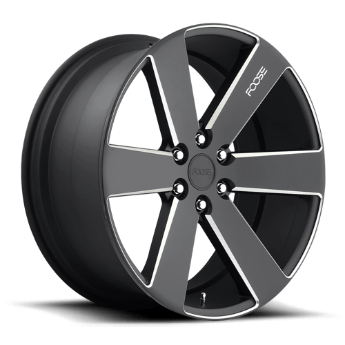 Foose Wheels F158 SWITCH - Matte Black Milled - Wheel Warehouse
