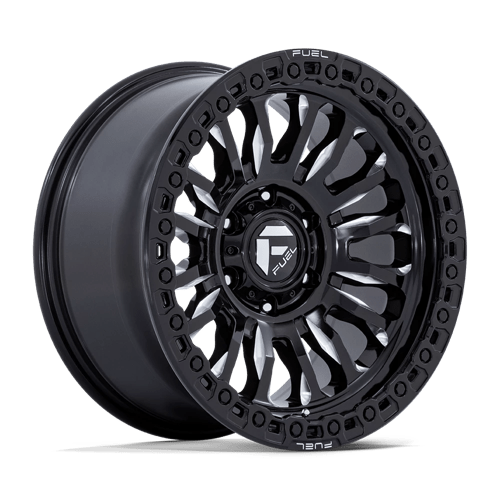<b>Fuel Wheels</b> FC857 RINCON -<br> Gloss Black Milled