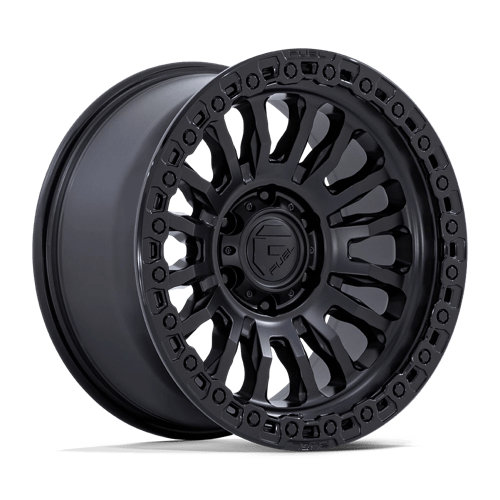 <b>Fuel Wheels</b> FC857 RINCON -<br> Matte Black W/ Gloss Black Lip