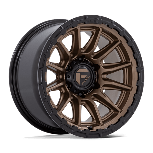 Fuel Wheels Fc866 Piston - Matte Bronze W/ Gloss Black Lip - Wheel Warehouse