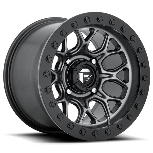 Fuel Wheels D919 TECH BEADLOCK - Matte Gun Metal Black Bead Ring - Wheel Warehouse