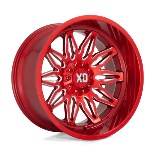 XD Wheels XD859 GUNNER - Candy Red Milled - Wheel Warehouse